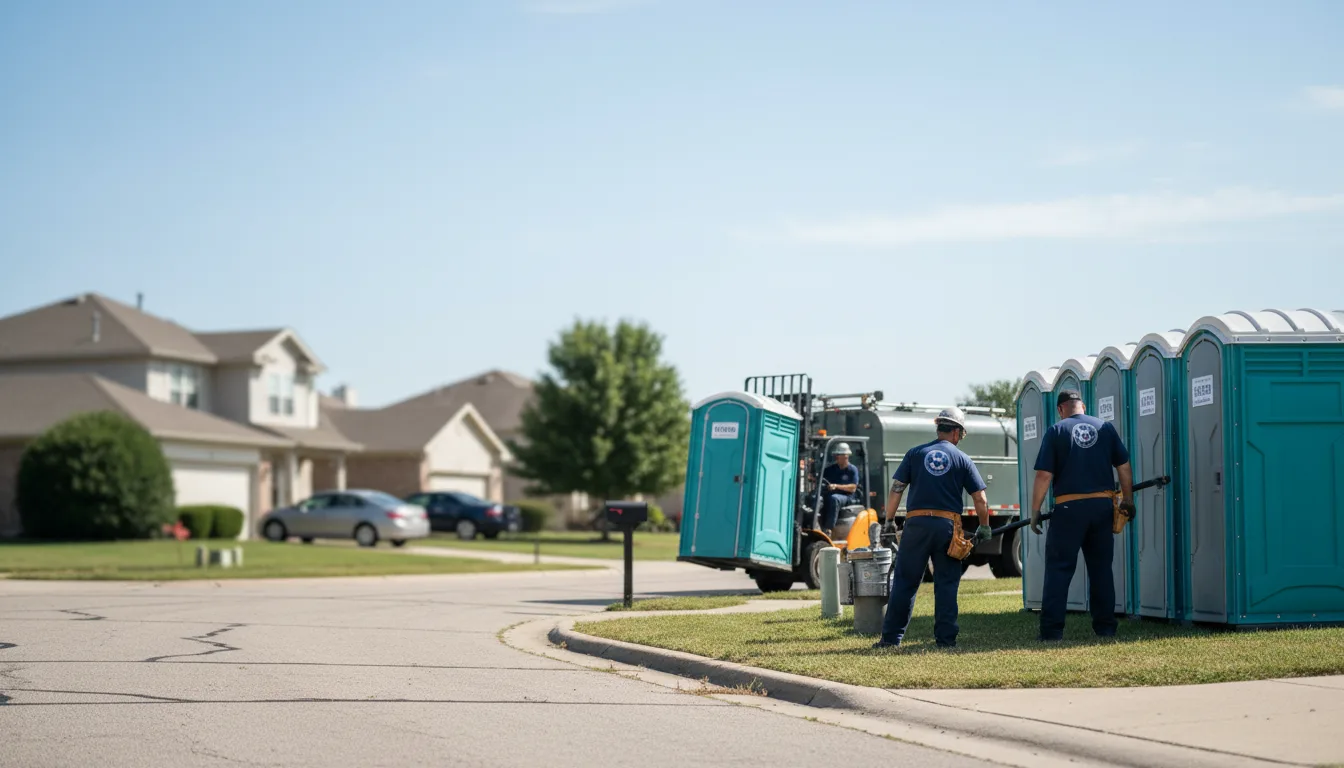 Porta Potty Rental in Sand Lake, MI near me